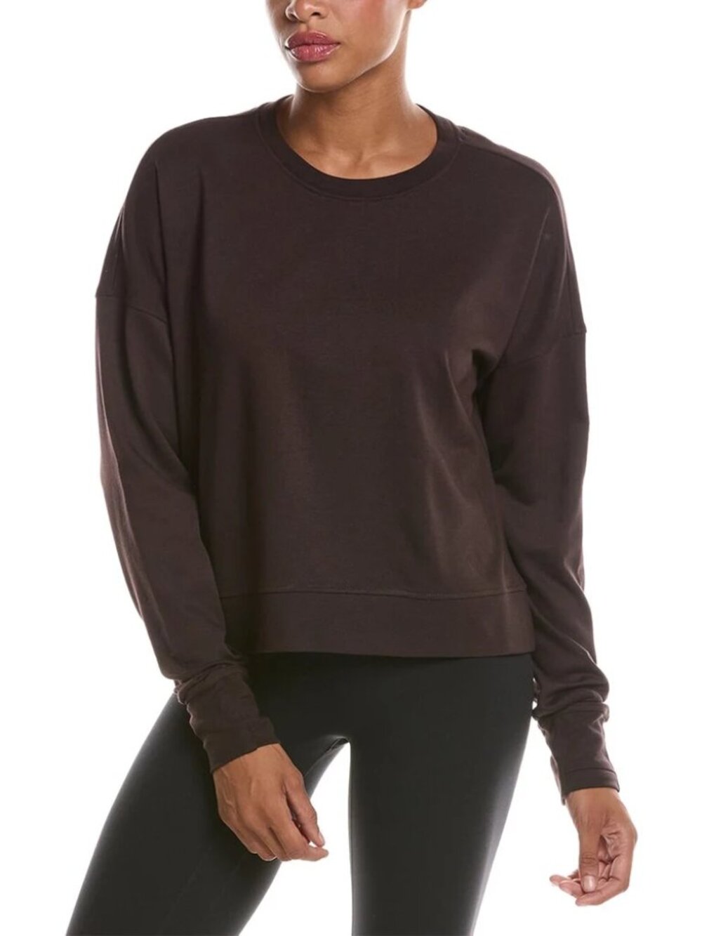 SWEATY BETTY 'After Class Crop Sweatshirt'